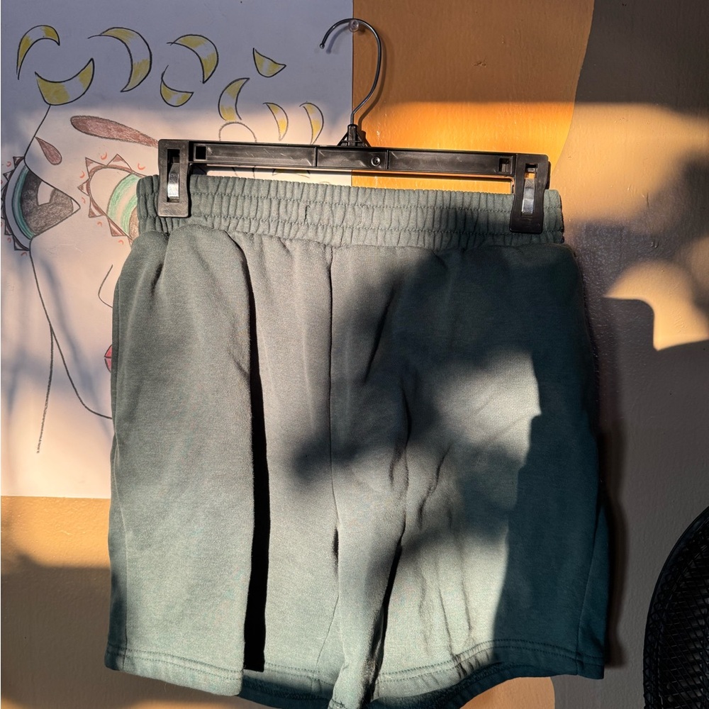 Women's Athletic Shorts in Green